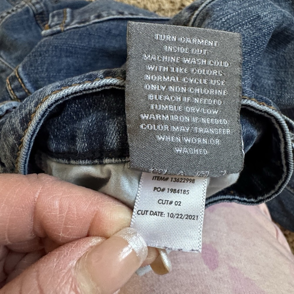 Torrid‎ Boyfriend Straight Jeans Vintage Stretch Women's 22 R (Actual 44X28.5) - Picture 10 of 11